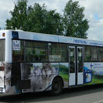 фото Реклама на автобусе Мерседес 2 борта 12 кв.м 3 месяца